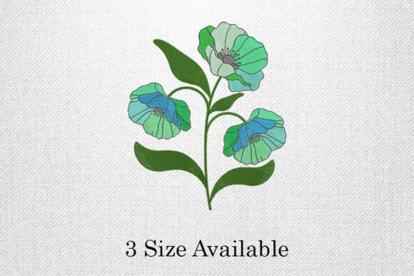 Beautiful Floral Machine Embroidery File